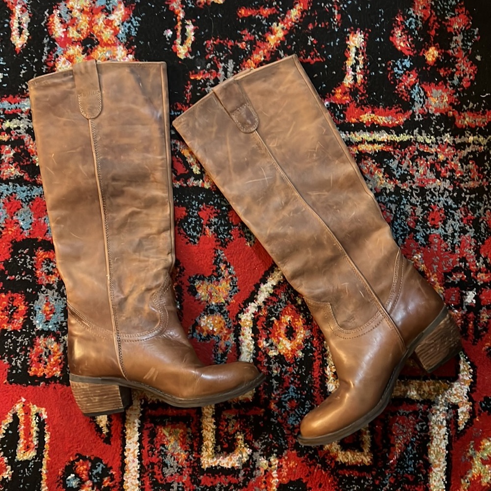 Giani Bernini Brown Riding Boots